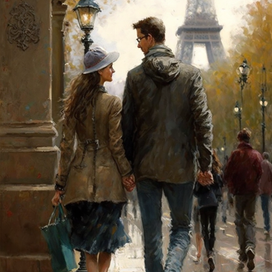 На улицах Парижа