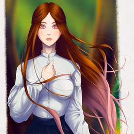 Аниме девушка