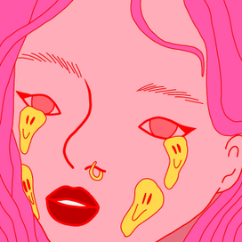 Улыбка через слезы 