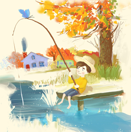 иллюстрация бабочка