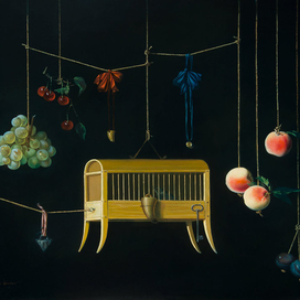 Натюрморт с клеткой