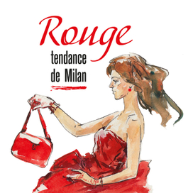 Пробная иллюстрация для модного журнала