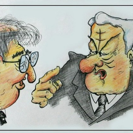 Примаков с Ельциным