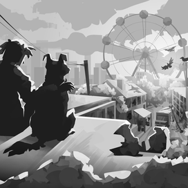 Пейзаж / Окружение / Постапокалипсис