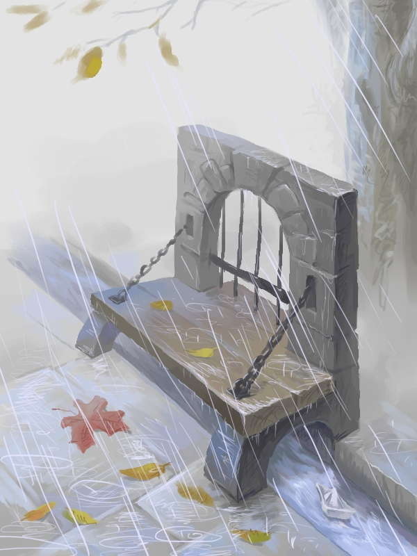 Скамейка замкОвая