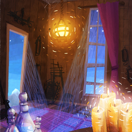 Хижина мага