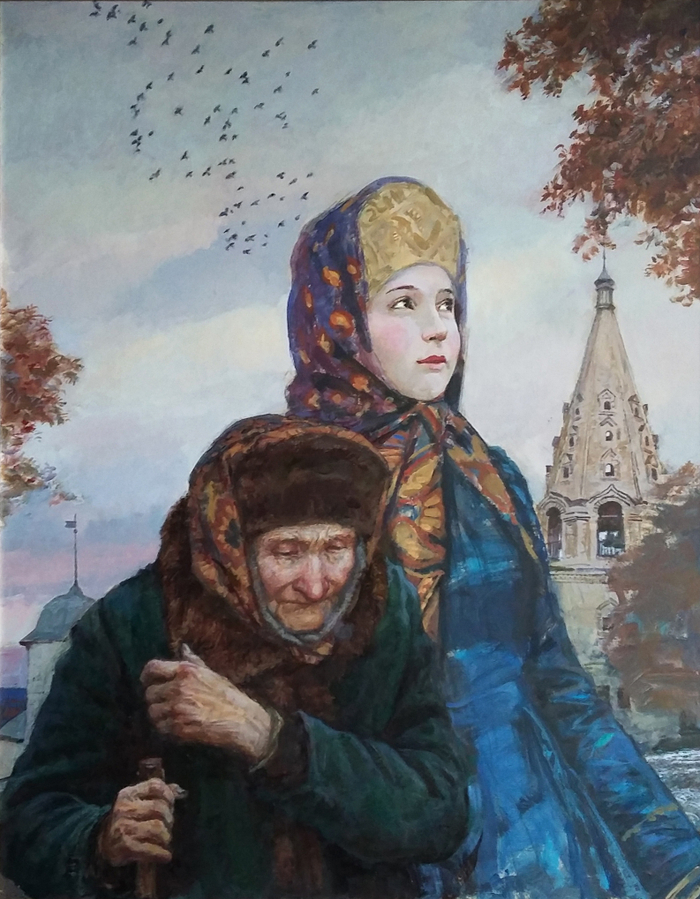 Первые заморозки.