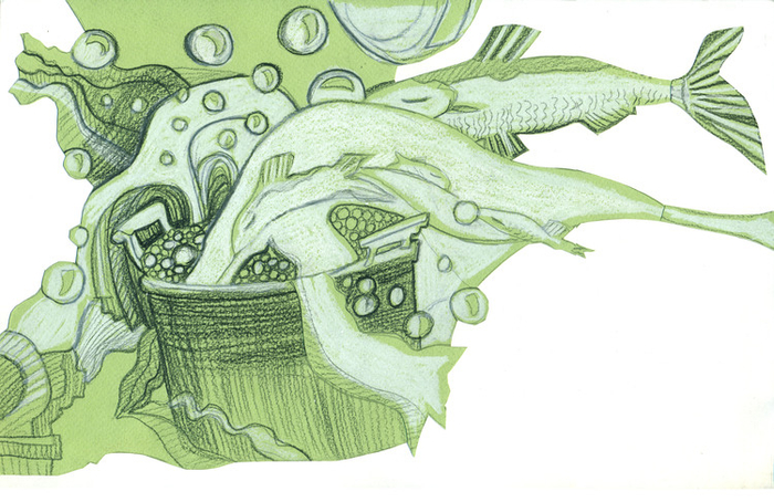 Иллюстрация к стихотворению "Кухня" О. Мандельштама 