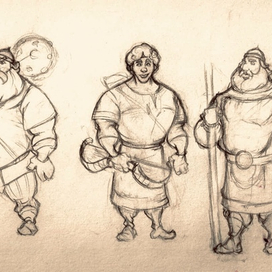 Три богатыря ( для 3D)