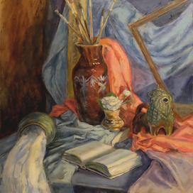 Натюрморт с кистями