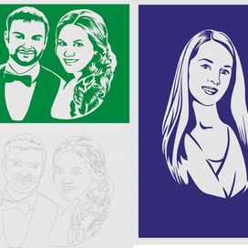 векторный портрет