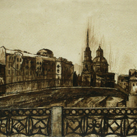 Иллюстрация для произведения А.С. Пушкина "Пиковая дама"