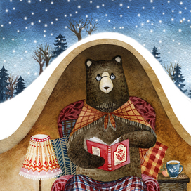 Мишка и книжка)