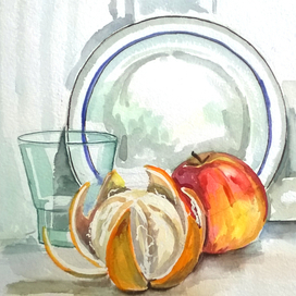 Набросок натюрморта