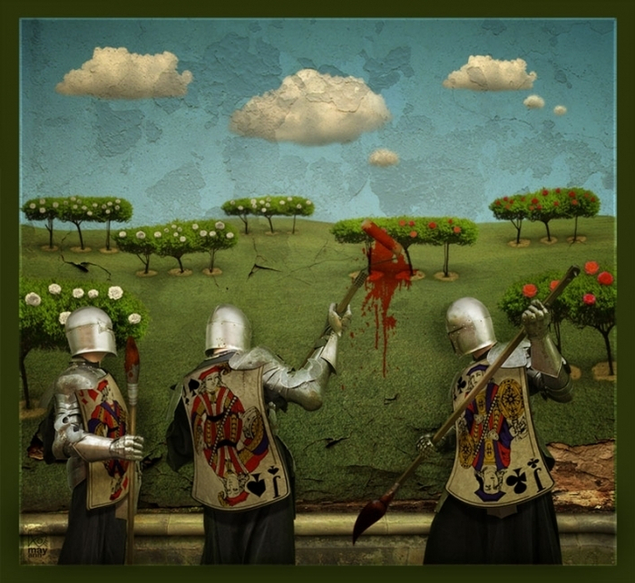 Карты красят розы