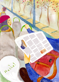 Знакомство в трамвае 