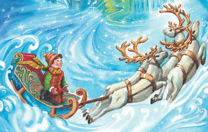 Иллюстрация для упаковки печенья. Фрагмент 