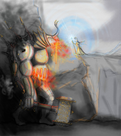 железный голем