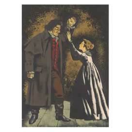 иллюстрация к роману "Грозовой перевал"