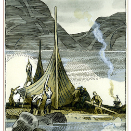 "Сигурд-победитель дракона" Турилл Хаугер, Норвегия