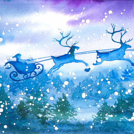 Рождественнские открытки