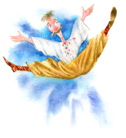 Иллюстрация к повести Н. Гоголя "Сорочинская ярмарка"