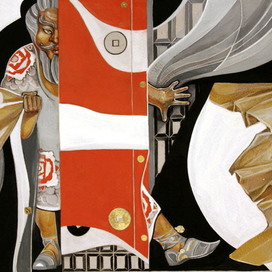 Японская сказка.Журавлиные перья