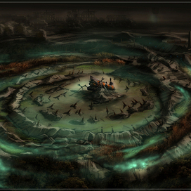 Локация - Аномалия батискаф на кладбище.