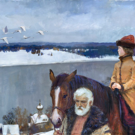 Первый снег.