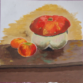 натюрморт с тыквой