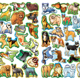 Наклейки Собаки