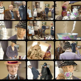 раскадровка с мисс Марпл