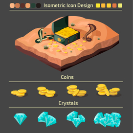 Isometric Icon Design