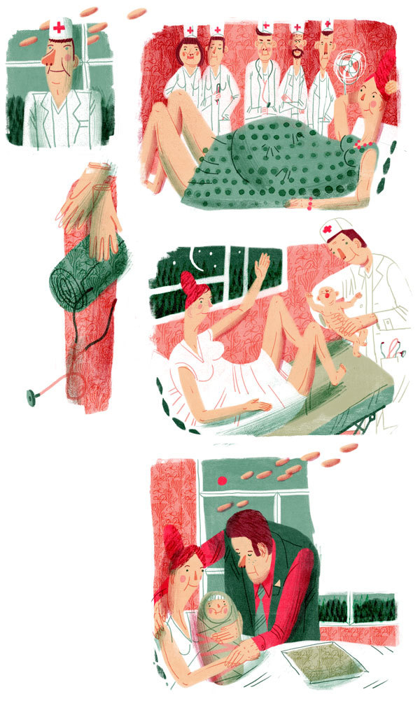 Дома или в роддоме?