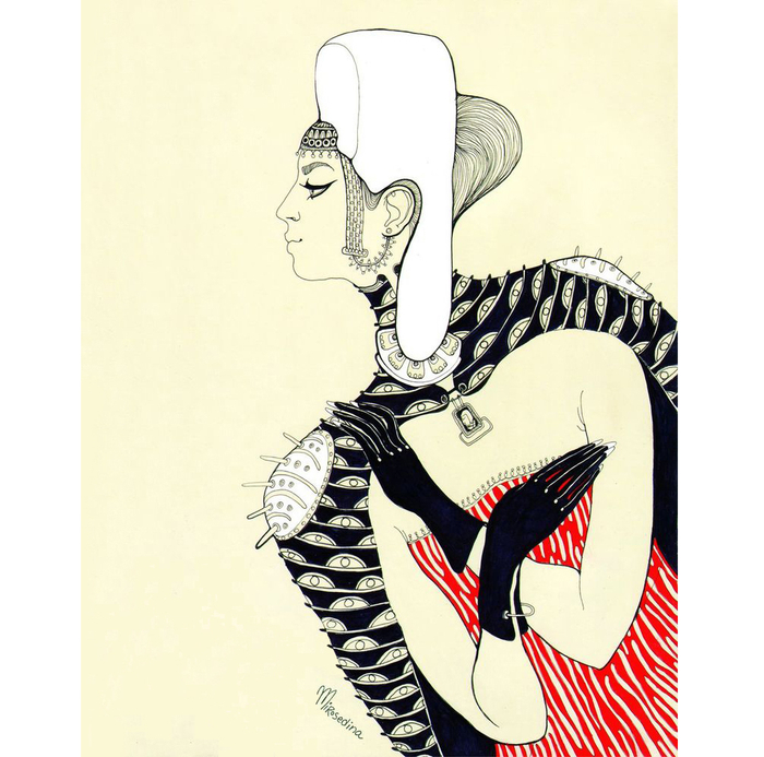 головной убор из русской зимы*