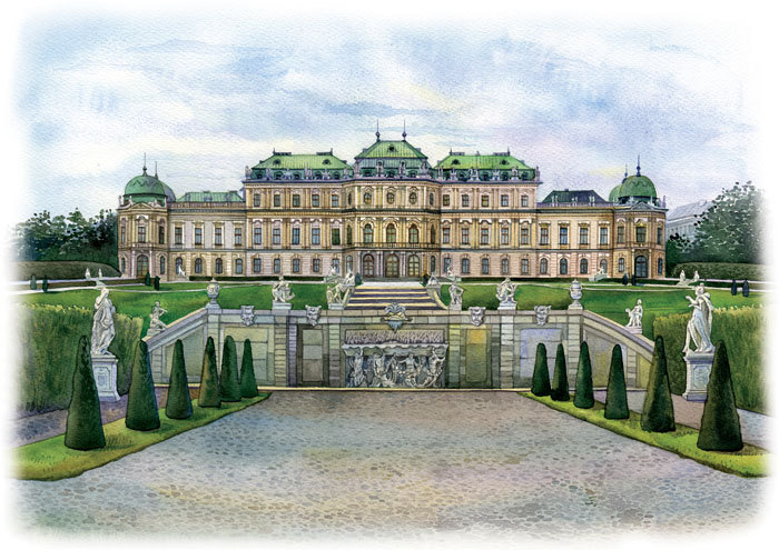 Вена. Бельведер.