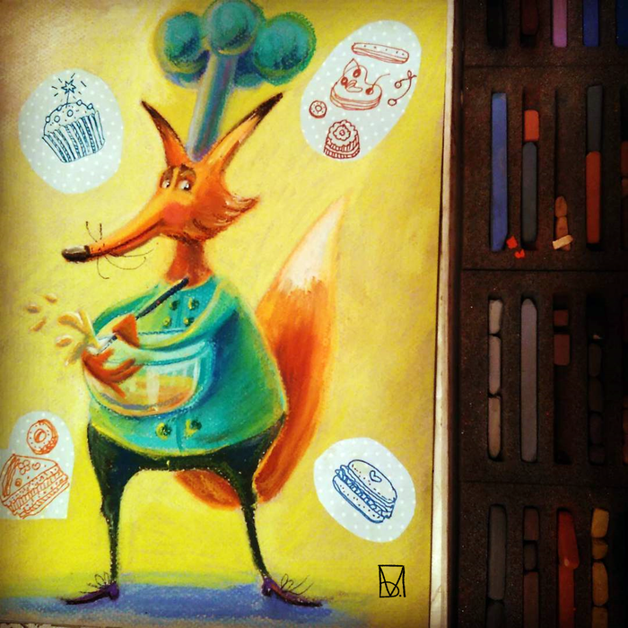 Шеф-повар за работой