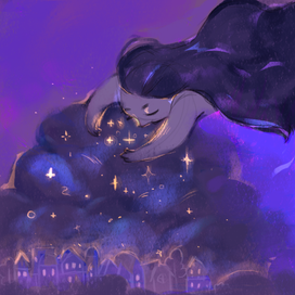 Ночь дарит звездное небо