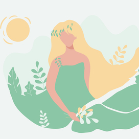 Девушка-весна