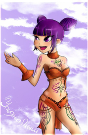 Татушки на девчушке