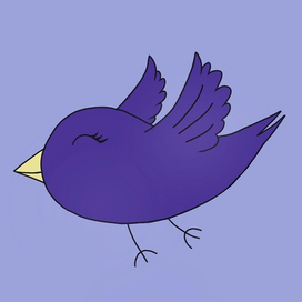 Purple Bird