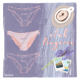 Otak lingerie card