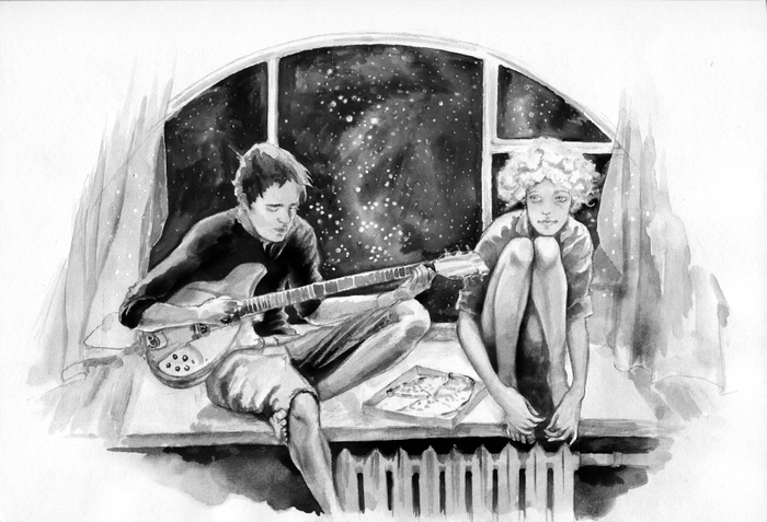 к книге "Девочка и ее двойник"