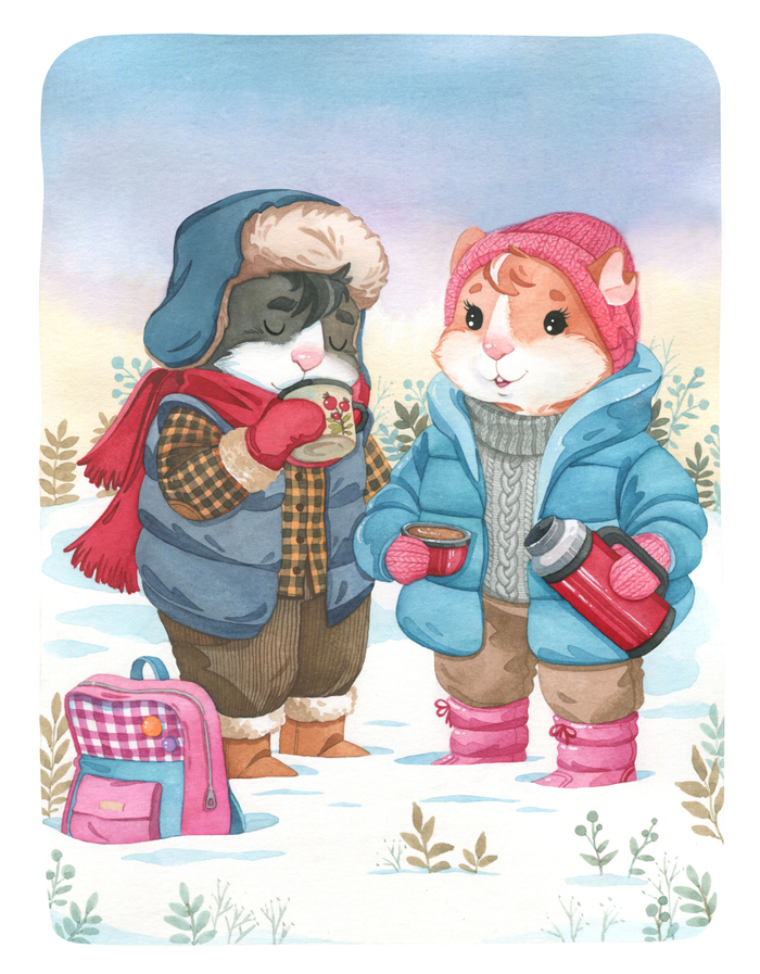 Зимняя прогулка