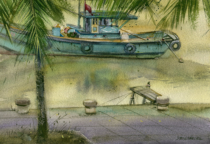 Место отправления. Из серии Вьетнам.