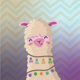 Альпака-улыбка