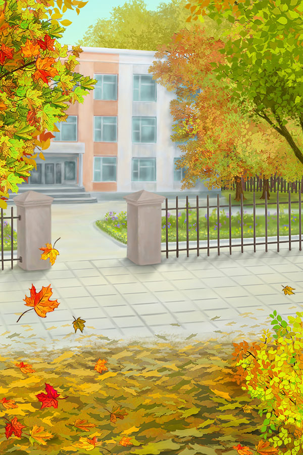 Осень. Школа