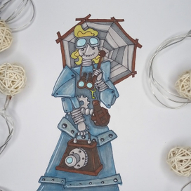 Стимпанк персонаж