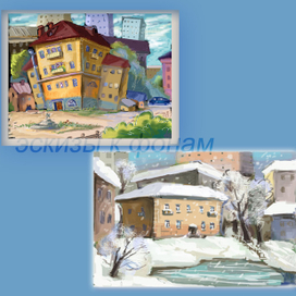 эскизы фонов