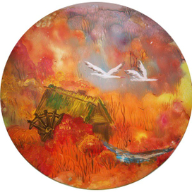 Осенняя монотипия